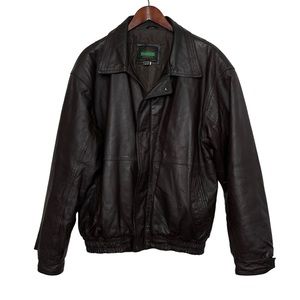 Vintage Black Leather Jacket